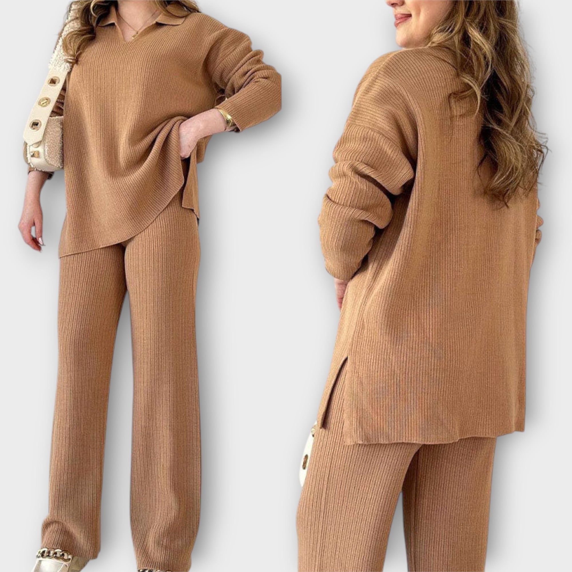 Pletený Set Elegantní Pohodlný Střih Pro Každou Příležitost